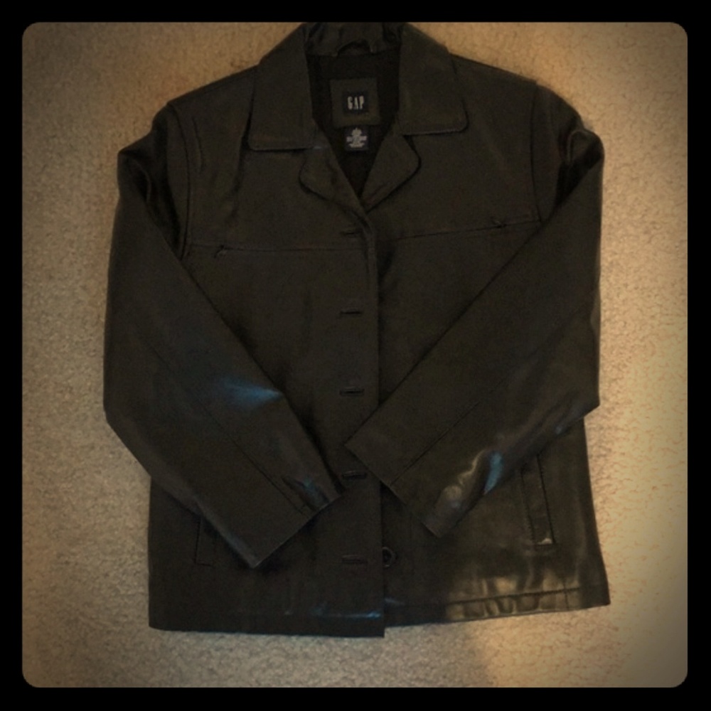 Gap Leather Jacket